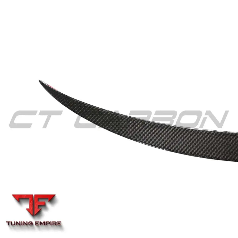 TESLA MODEL 3 2017-2023 CARBON FIBRE SPOILER - V2 - CT CARBON