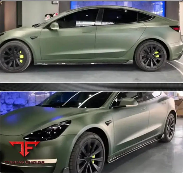 TESLA MODEL 3 CARBON FIBER PARTS 2017-2022Y