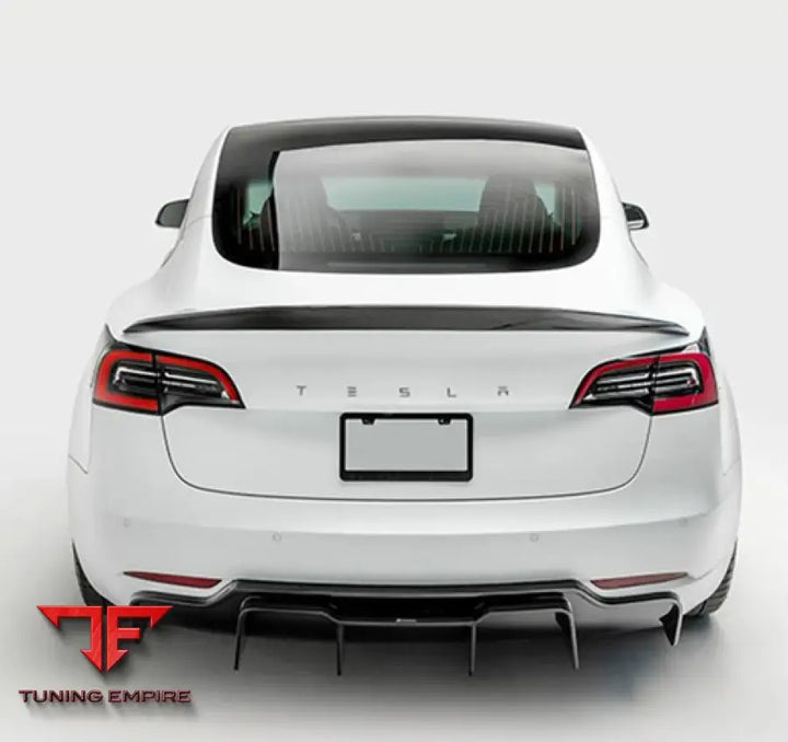 TESLA MODEL 3 CARBON FIBER PARTS 2019Y