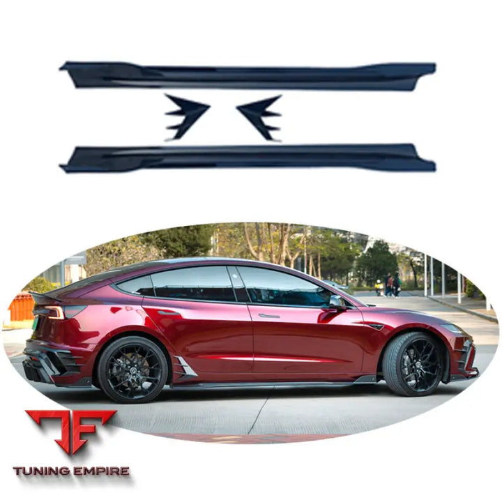 TESLA MODEL 3 CARBON FIBER PARTS