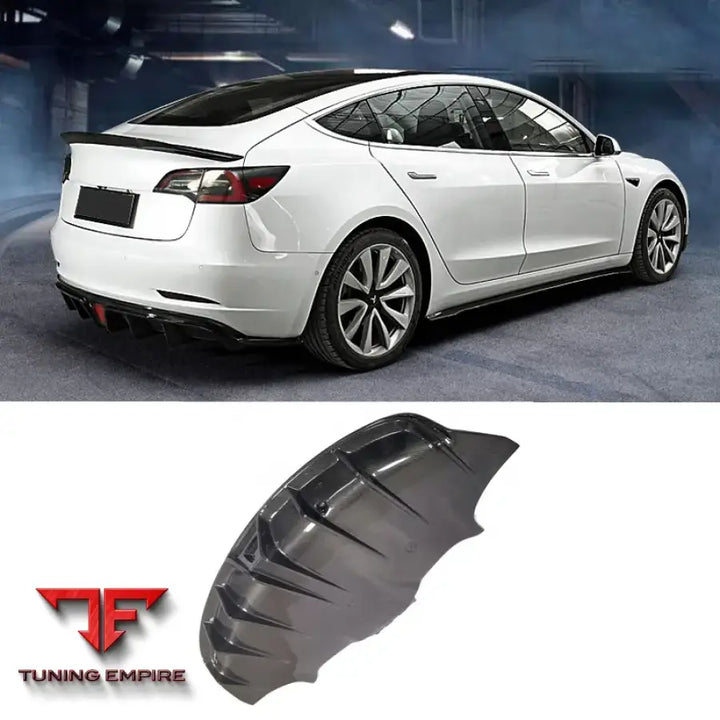 TESLA MODEL 3 CARBON FIBER PARTS