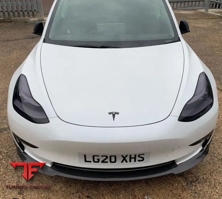 TESLA MODEL 3 CARBON FIBER PARTS