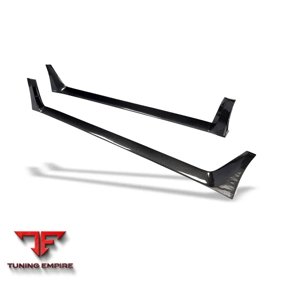 TESLA MODEL 3 CARBON FIBER SIDE SKIRTS