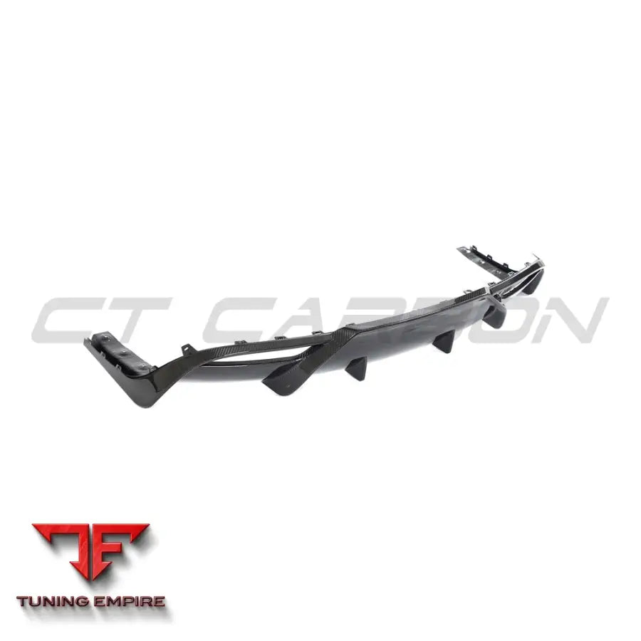 TESLA MODEL 3 FACELIFT 2023+ CARBON FIBRE DIFFUSER - V1 - CT CARBON