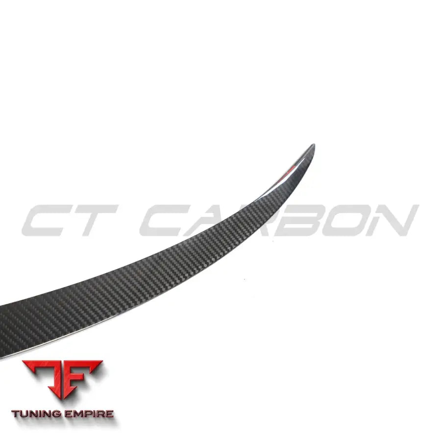 TESLA MODEL 3 FACELIFT 2023+ CARBON FIBRE SPOILER - V1 - CT CARBON
