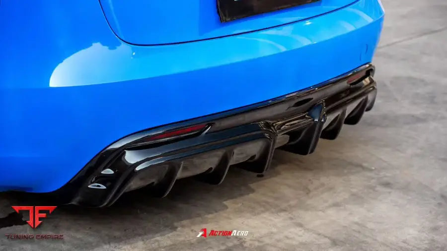 TESLA MODEL 3 HIGHLAND 2024-ON ABS ACTION AERO SERIES REAR DIFFUSER - Rear Diffuser
