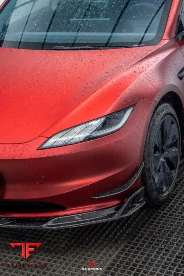 Tesla Model 3 Highland AE Design front canards