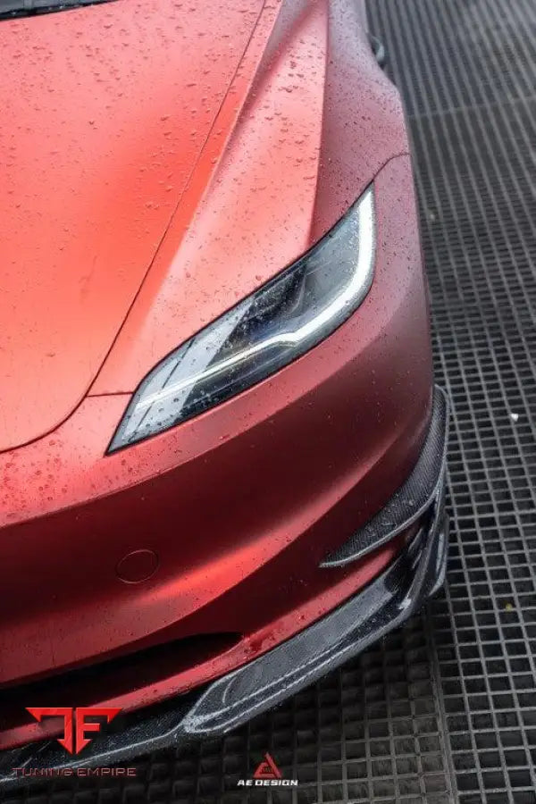 Tesla Model 3 Highland AE Design front canards