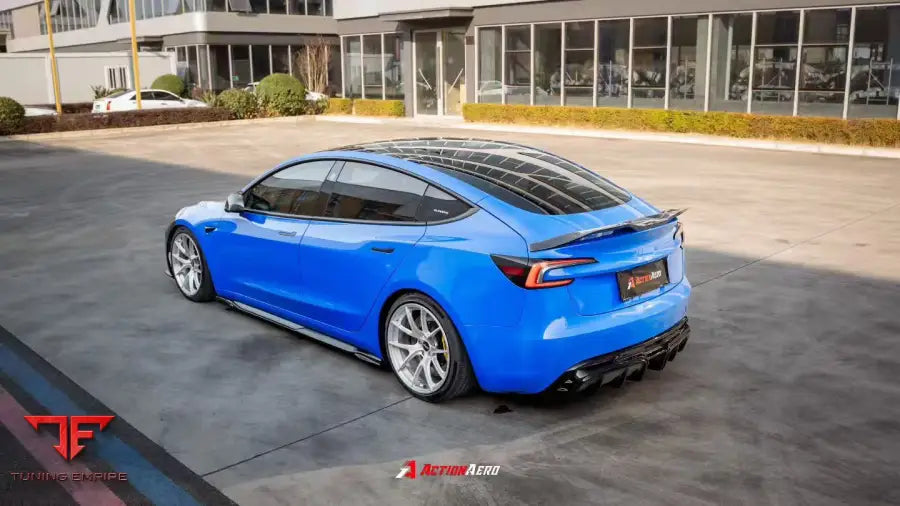 TESLA MODEL 3 HIGHLAND / P 2024-ON ABS ACTION AERO SERIES SIDE SKIRTS - Side Skirts