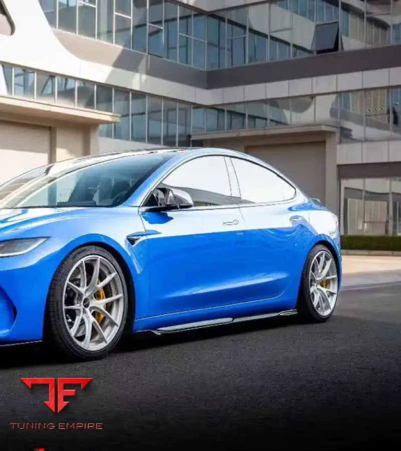 TESLA MODEL 3 HIGHLAND / P 2024-ON ABS ACTION AERO SERIES SIDE SKIRTS - Side Skirts