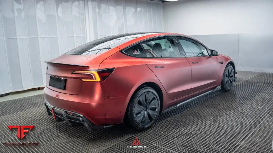 Tesla Model 3 Highland AE rear spoiler