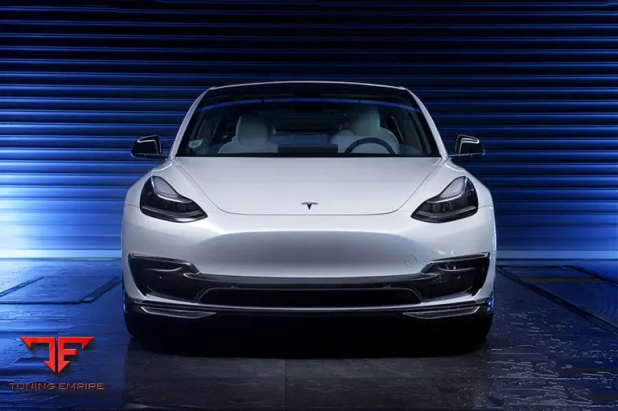 TESLA MODEL 3 IMP PERFORMANCE CARBON FIBER FRONT LIP BSD