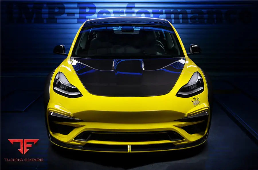 TESLA MODEL 3 IMP PERFORMANCE CARBON FIBER HOOD BSD