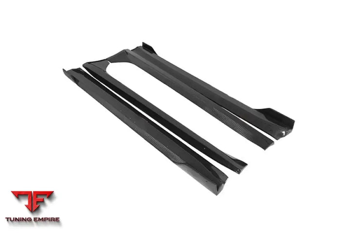 TESLA MODEL 3 IMP PERFORMANCE CARBON FIBER SIDE SKIRTS WITH UNDER BOARD BSD