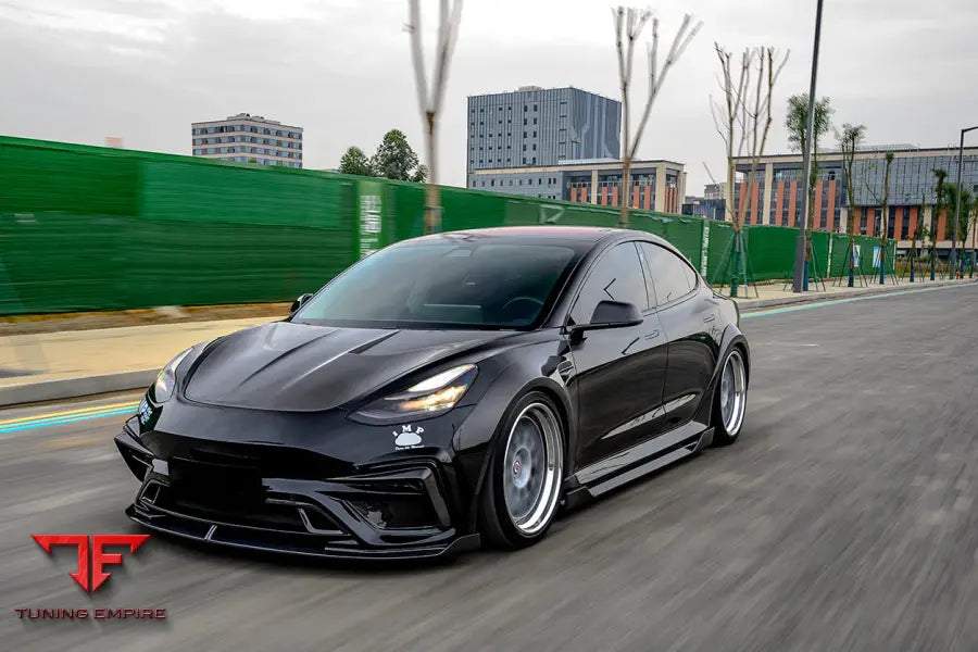 TESLA MODEL 3 IMPII PERFORMANCE PARTIAL CARBON FIBER FULL BODY KIT BSD