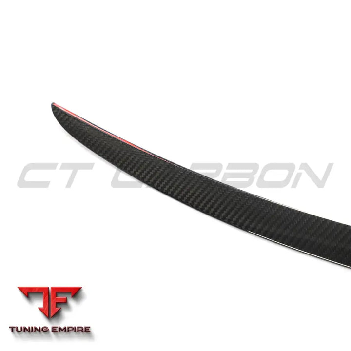 TESLA MODEL S 2012-2016 CARBON FIBRE SPOILER - V1 - CT CARBON