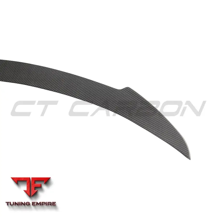 TESLA MODEL S 2012-2020 CARBON FIBRE SPOILER - V2 - CT CARBON