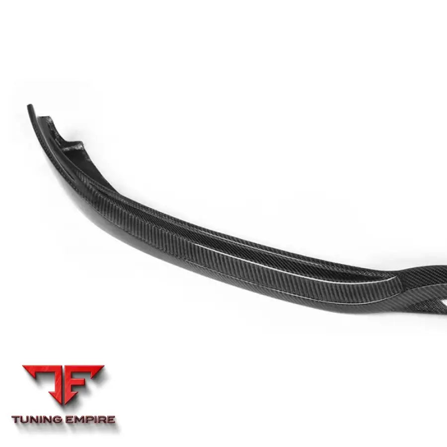 TESLA MODEL S 60/60D 85/85D P85D SEDAN CARBON FIBER FRONT BUMPER LIP 2012-2015Y