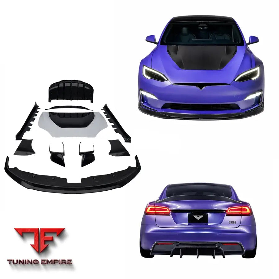 TESLA MODEL S CARBON FIBER BODY KIT