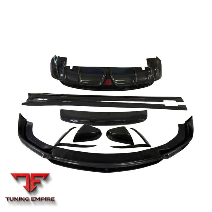TESLA MODEL X CM STYLE CARBON FIBER BODY KIT FOR – FRONT LIP SIDE SKIRTS REAR DIFFUSER & SPOILER (2016–2019)
