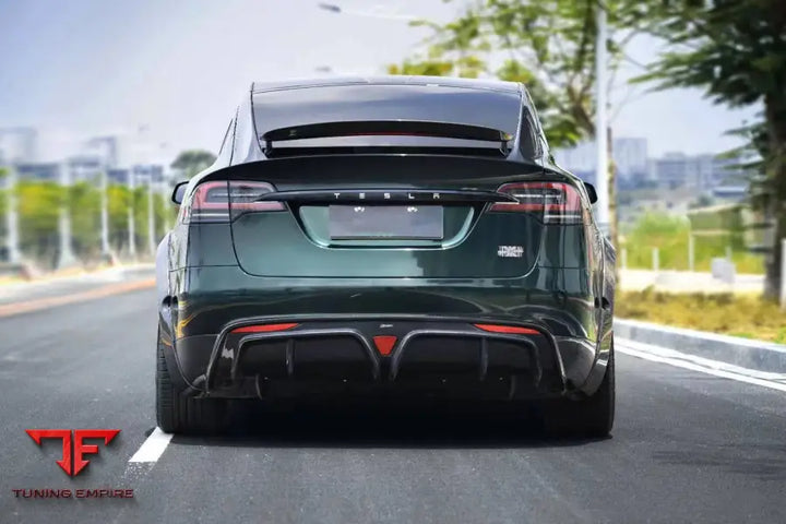 TESLA MODEL X CARBON FIBER PARTS