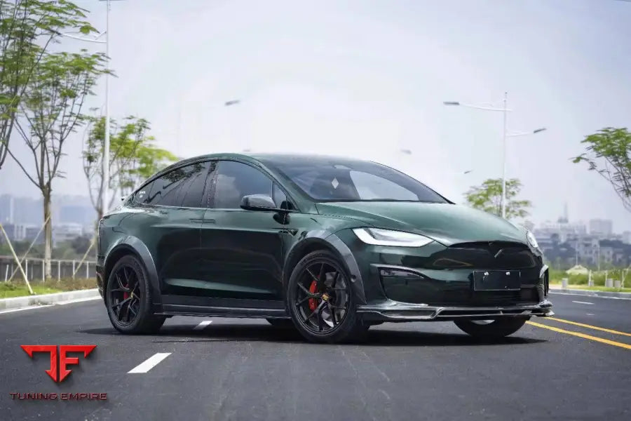 TESLA MODEL X CARBON FIBER PARTS