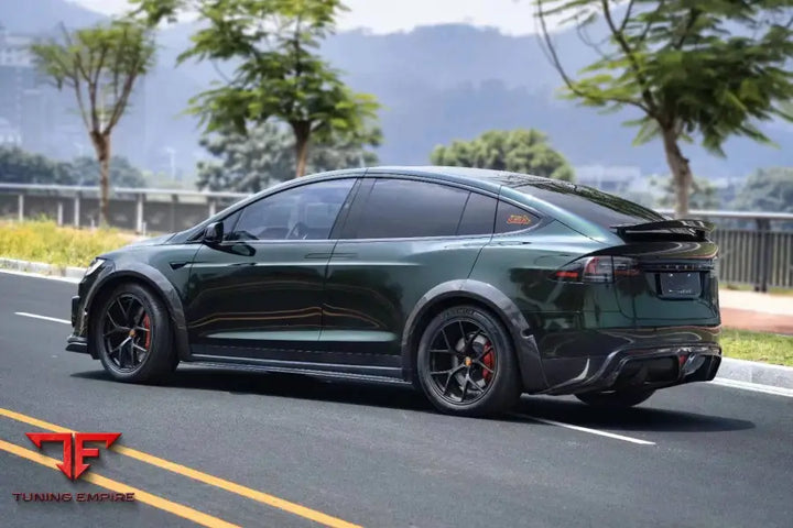 TESLA MODEL X CARBON FIBER PARTS