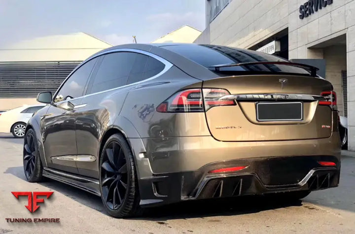 TESLA MODEL X CARBON FIBER BODY KIT PARTS