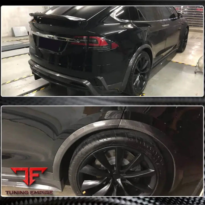 TESLA MODEL X SPORT UTILITY CARBON FIBER PARTS 2016-2022Y