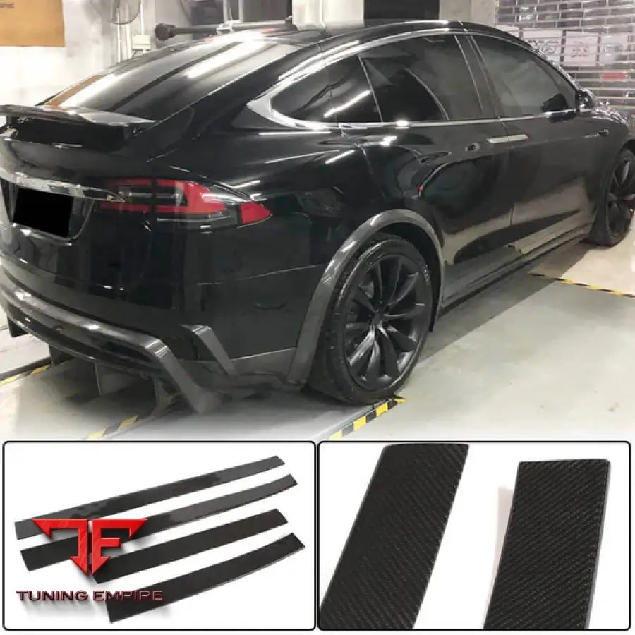 TESLA MODEL X SPORT UTILITY CARBON FIBER PARTS 2016-2022Y