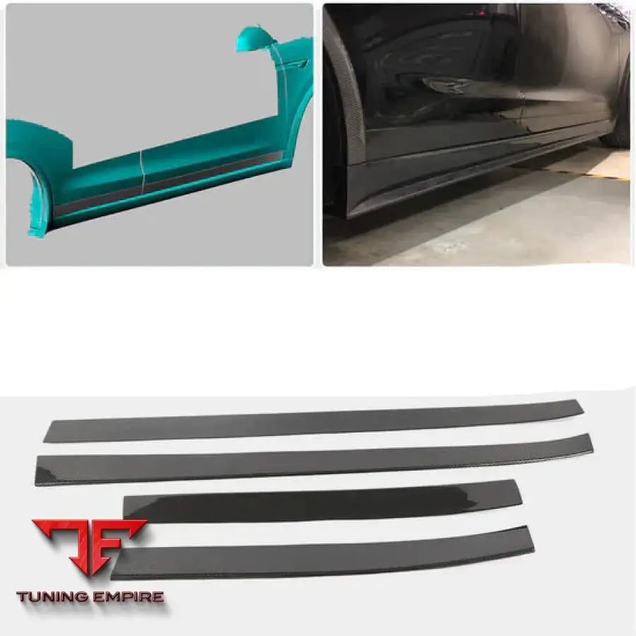 TESLA MODEL X SPORT UTILITY CARBON FIBER PARTS 2016-2022Y