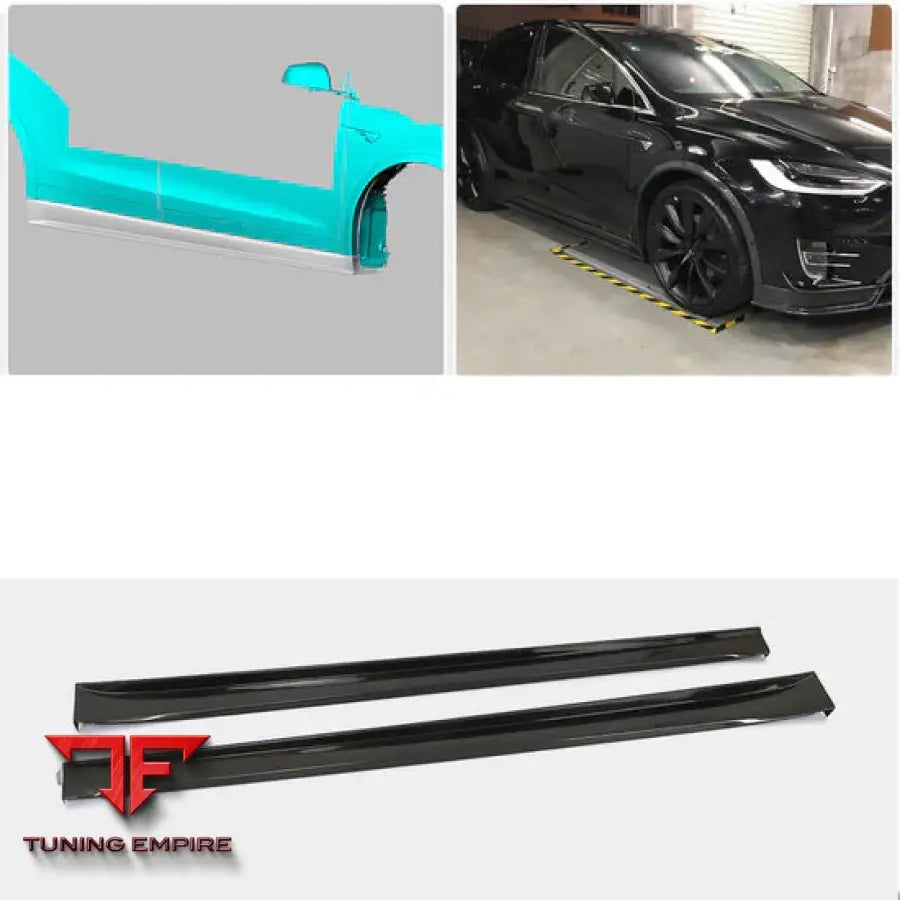 TESLA MODEL X SPORT UTILITY CARBON FIBER PARTS 2016-2022Y