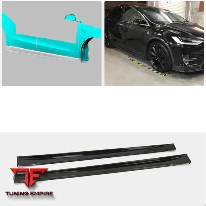 TESLA MODEL X SPORT UTILITY CARBON FIBER PARTS 2016-2022Y