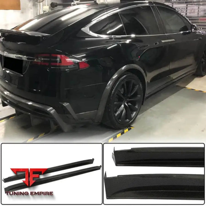 TESLA MODEL X SPORT UTILITY CARBON FIBER PARTS 2016-2022Y
