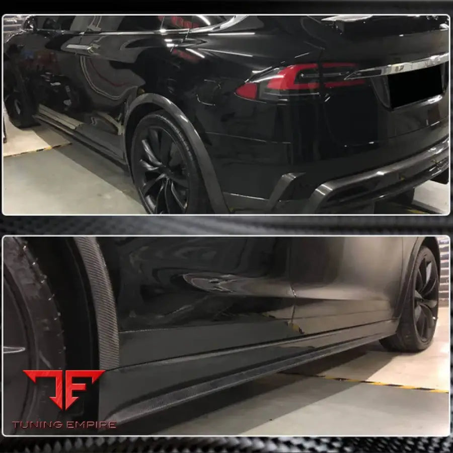 TESLA MODEL X SPORT UTILITY CARBON FIBER PARTS 2016-2022Y