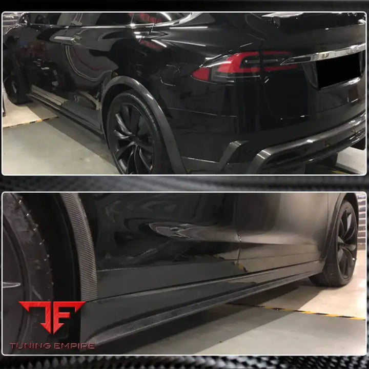 TESLA MODEL X SPORT UTILITY CARBON FIBER PARTS 2016-2022Y