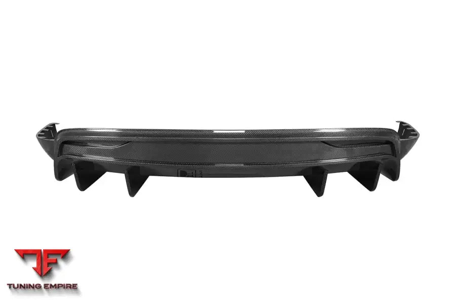 TESLA MODEL X SUV RZS STYLE CARBON FIBER REAR DIFFUSER BSD