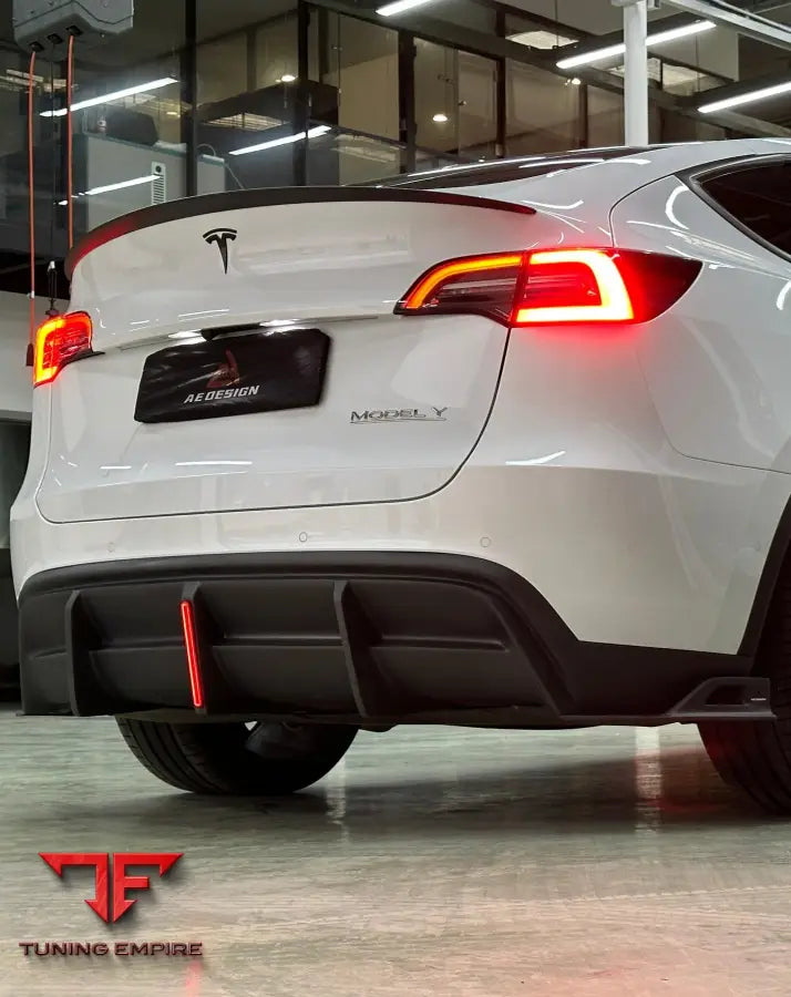 TESLA MODEL Y 2020-2025 AE DESIGN REAR DIFFUSER - Rear Diffuser