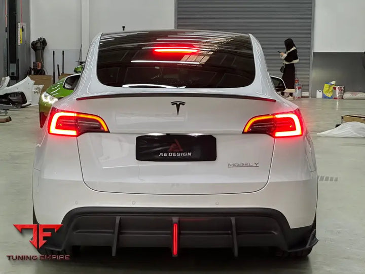 TESLA MODEL Y 2020-2025 AE DESIGN REAR DIFFUSER - Rear Diffuser