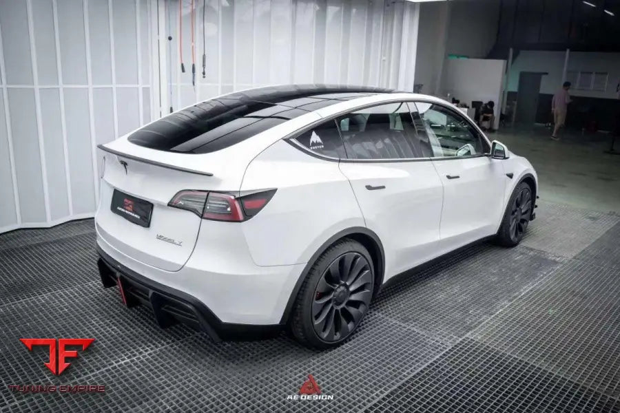 TESLA MODEL Y 2020-2025 PLASTIC REAR DIFFUSER - Rear Diffuser