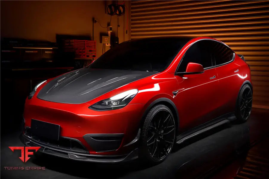 TESLA MODEL Y / IMP PERFORMANCE CARBON FIBER HOOD BSD