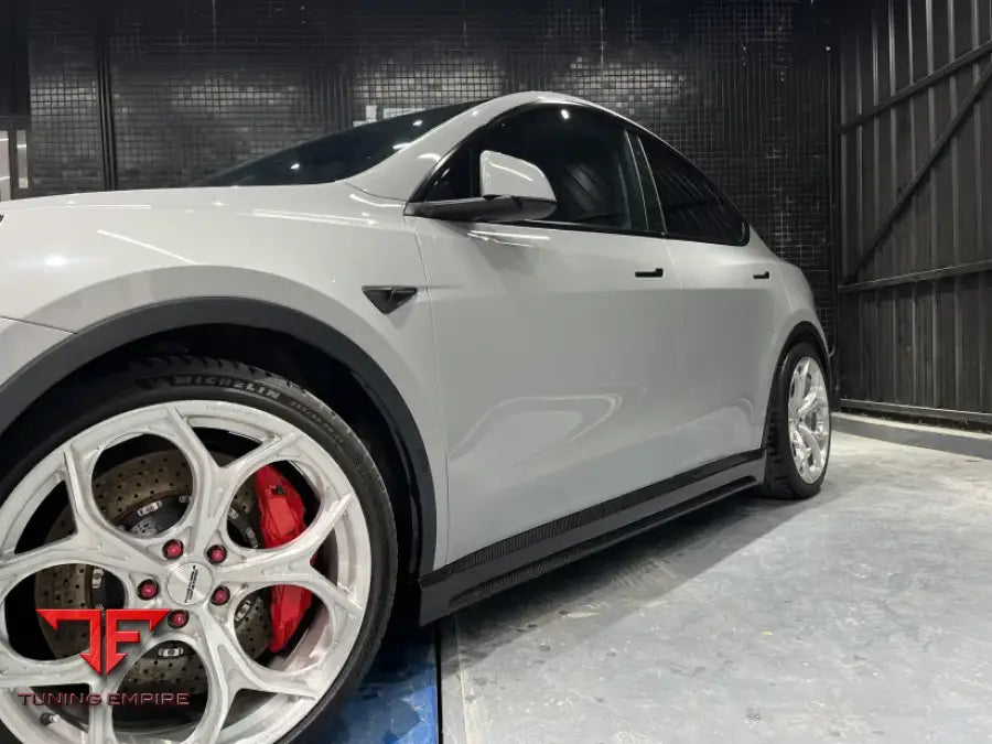 TESLA MODEL Y CARBON FIBER PARTS 2021-2024Y