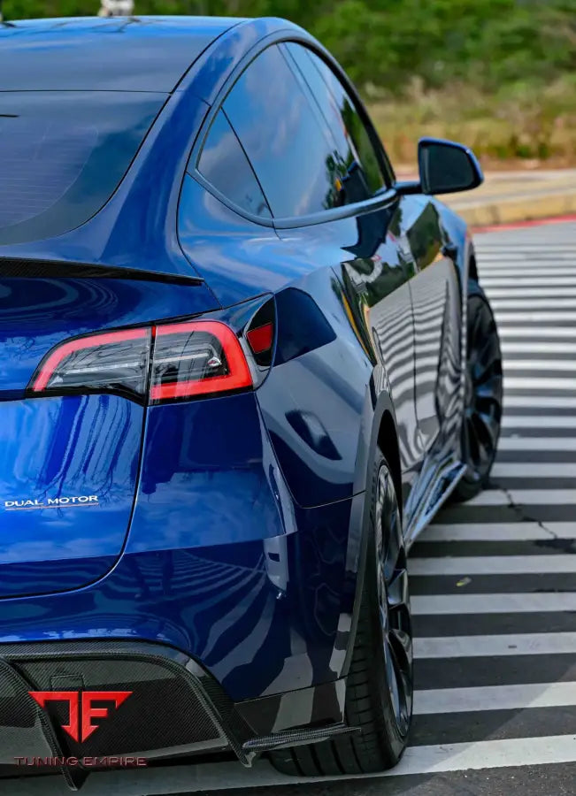 TESLA MODEL Y CARBON FIBER PARTS 2022-2025Y