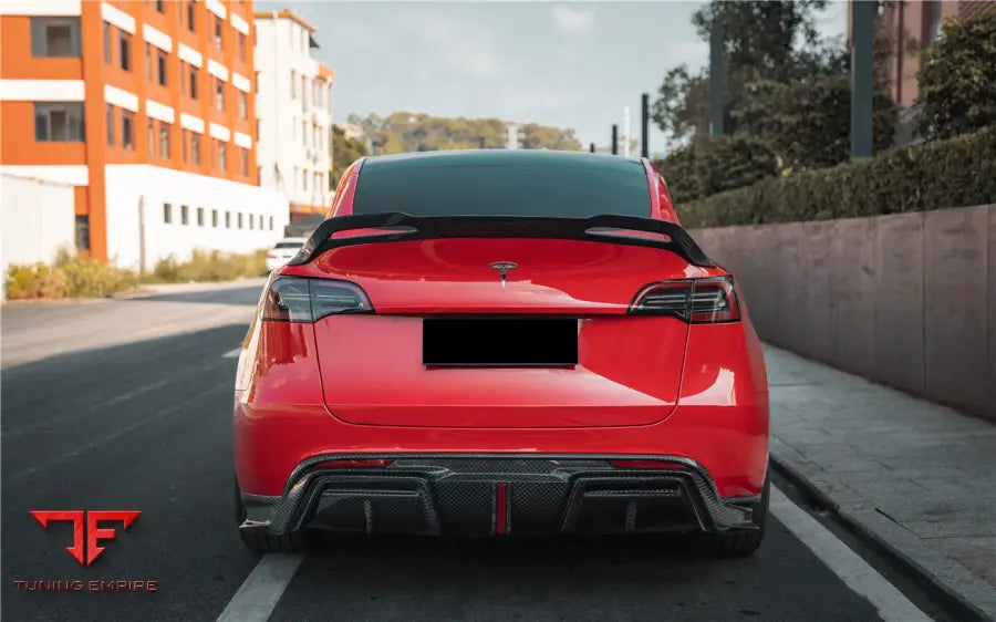 TESLA MODEL Y / IMP PERFORMANCE CARBON FIBER TRUNK SPOILER BSD