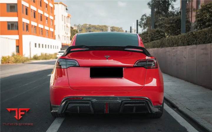 TESLA MODEL Y / IMP PERFORMANCE CARBON FIBER TRUNK SPOILER BSD
