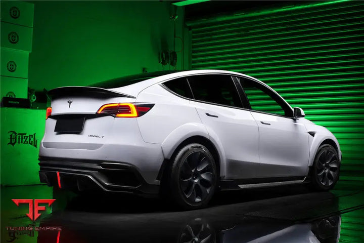 TESLA MODEL Y / IMP PERFORMANCE CARBON FIBER REAR BUMPER BSD