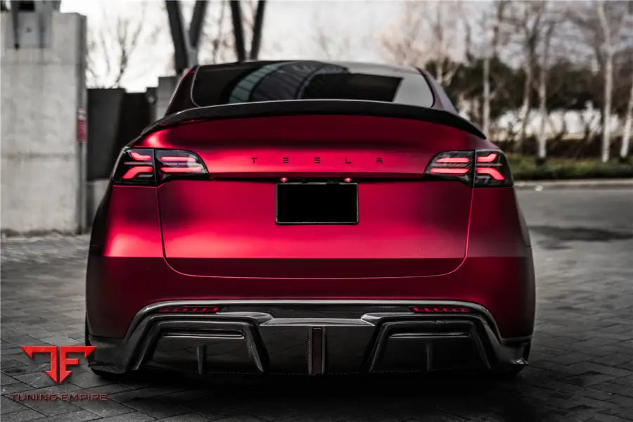 TESLA MODEL Y / IMP PERFORMANCE CARBON FIBER REAR DIFFUSER BSD