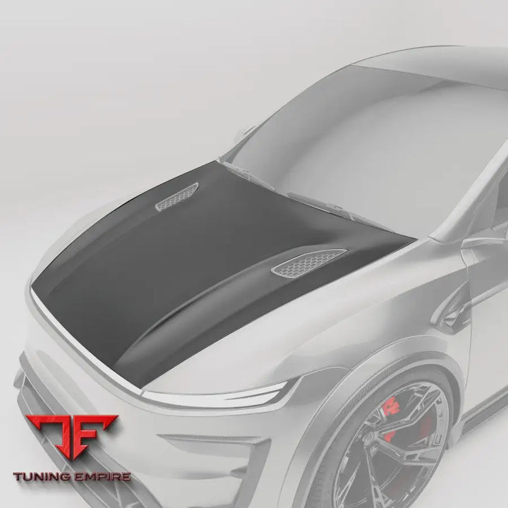 TESLA MODEL Y JUNIPER CARBON FIBER HOOD