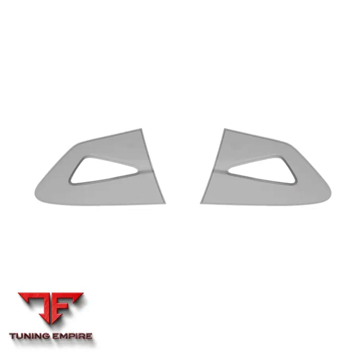 TESLA MODEL Y JUNIPER CARBON FIBER SIDE FENDER VENT TRIMS