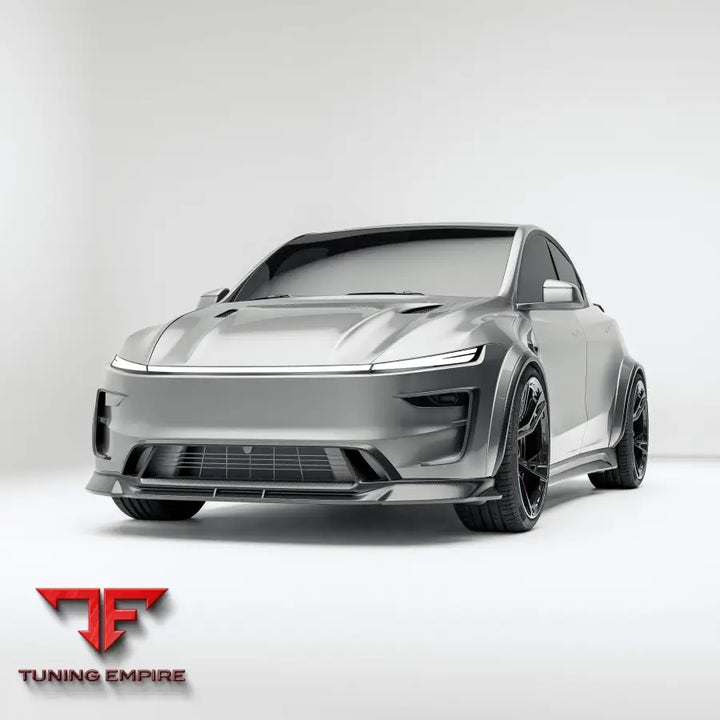 TESLA MODEL Y PREMIUM JUNIPER CARBON FIBER FRONT LIP
